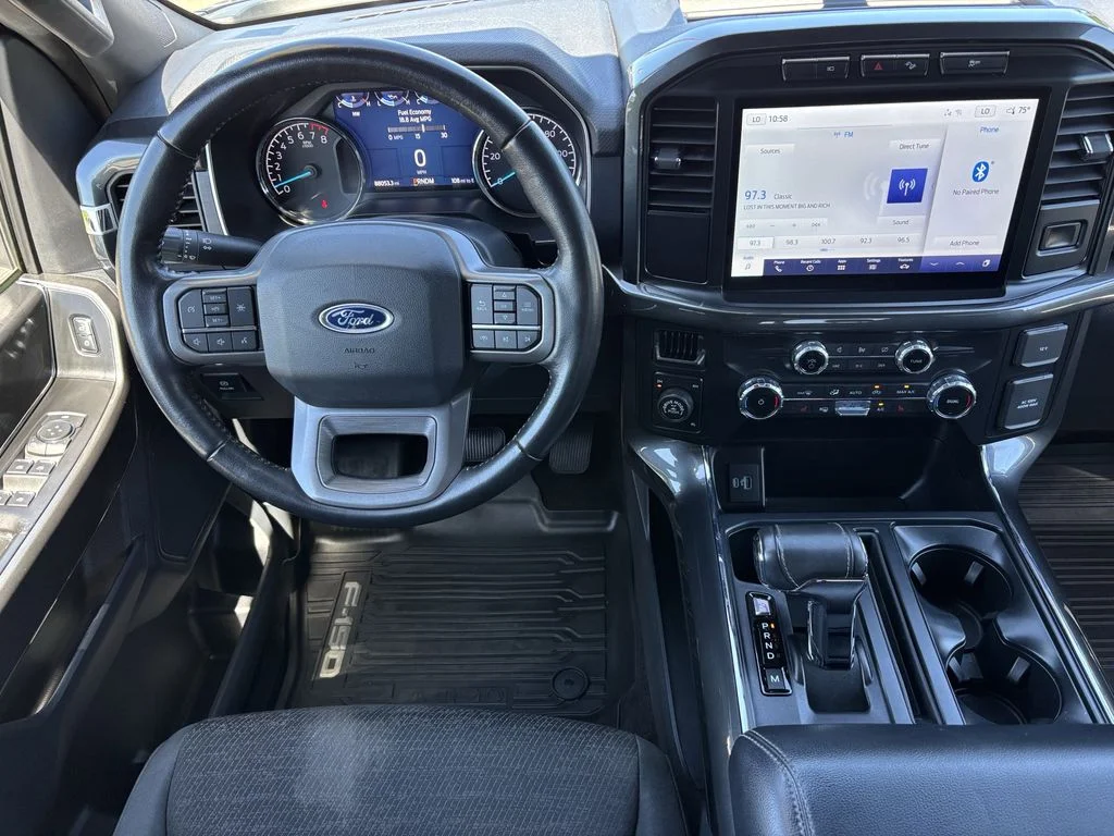 Used 2022 Black Ford XLT image 3