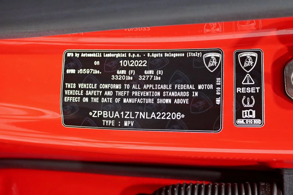 2022 Lamborghini Urus
