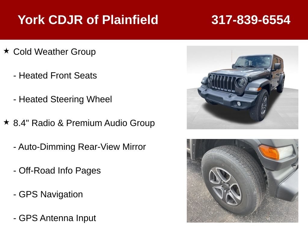 Used 2023 Gray Jeep Sport S image 16