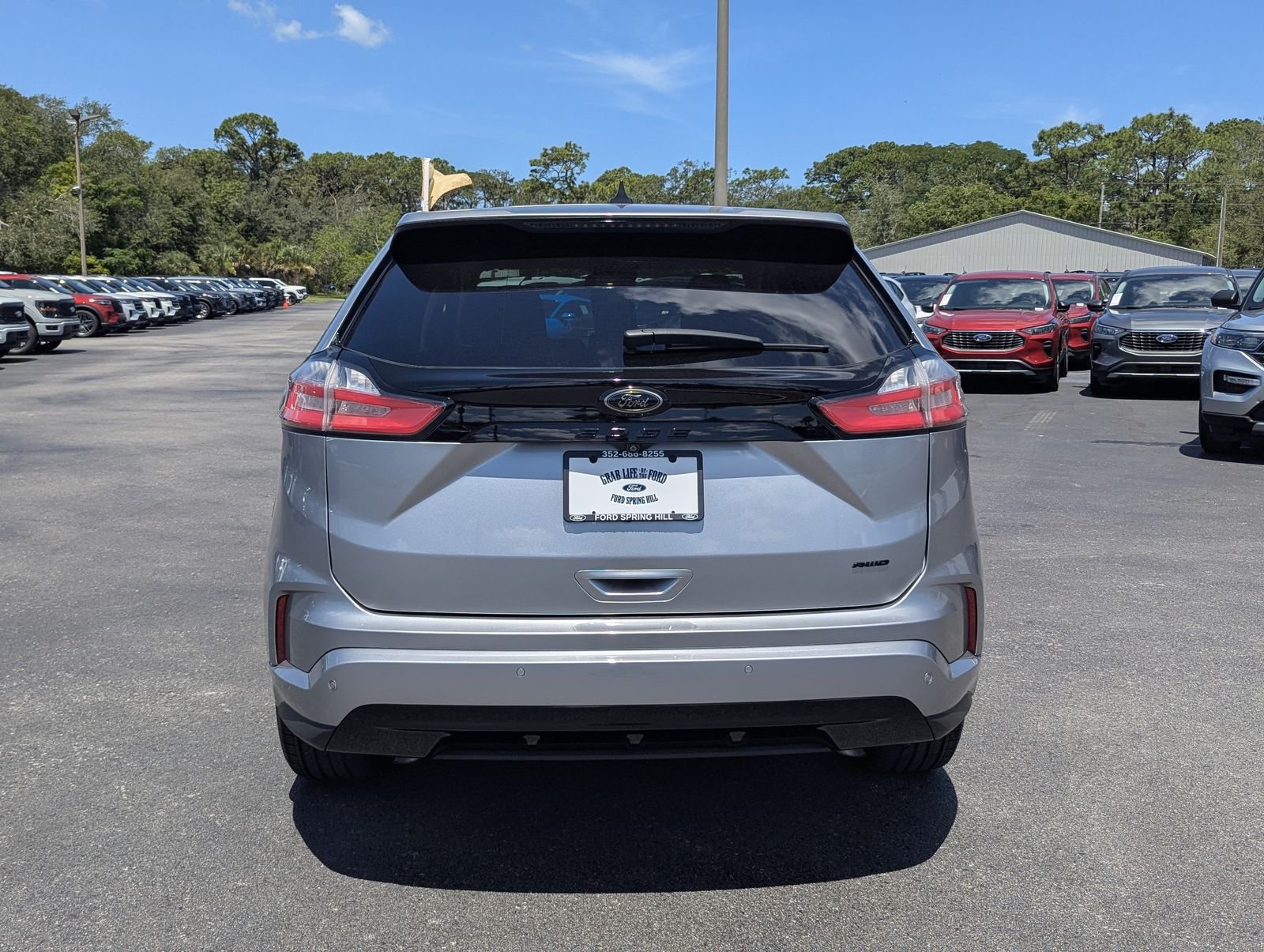 Used 2022 Silver Metallic Ford SE image 6