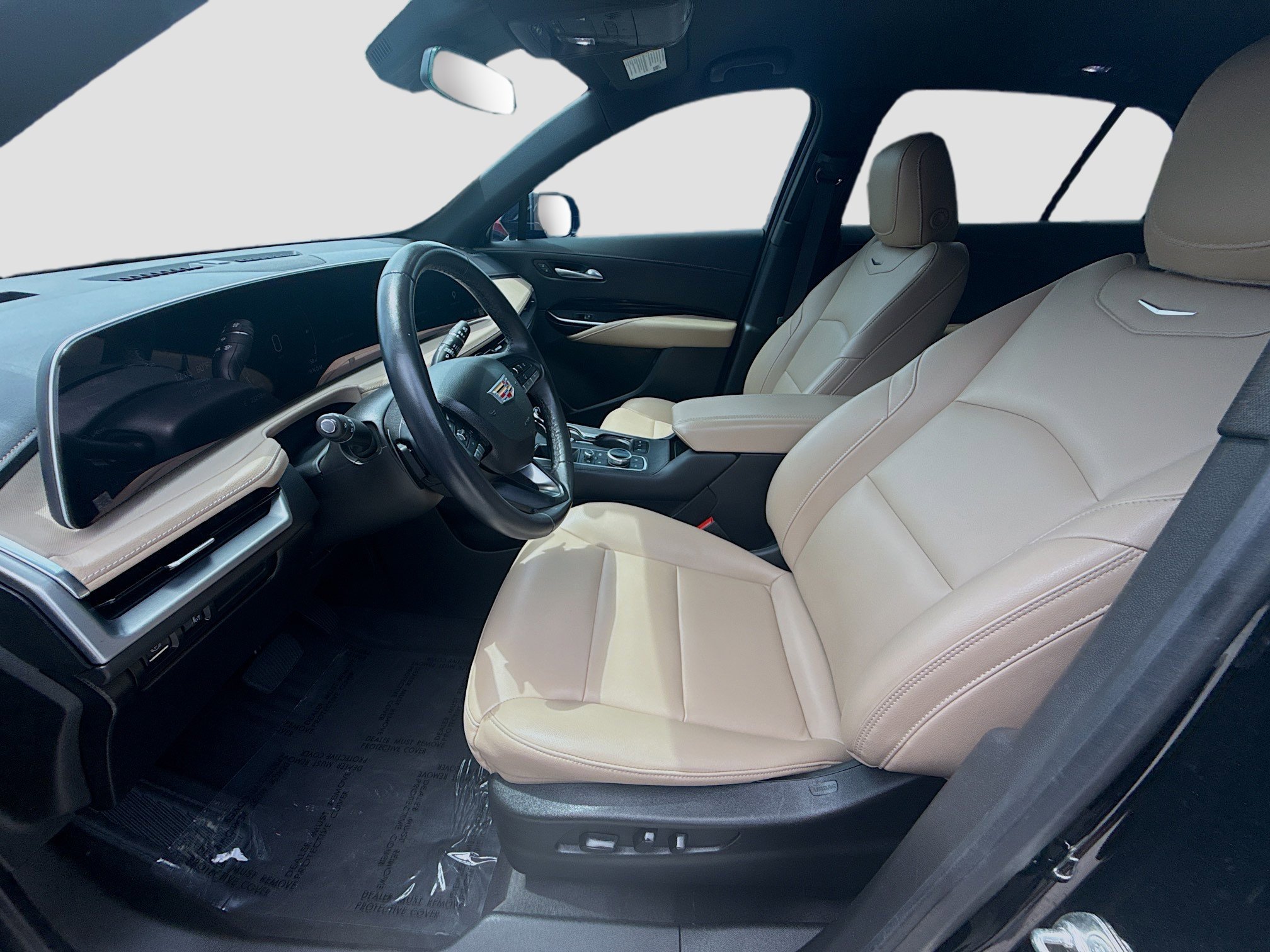 Used 2024 Stellar Black Metallic Cadillac FWD Luxury image 19