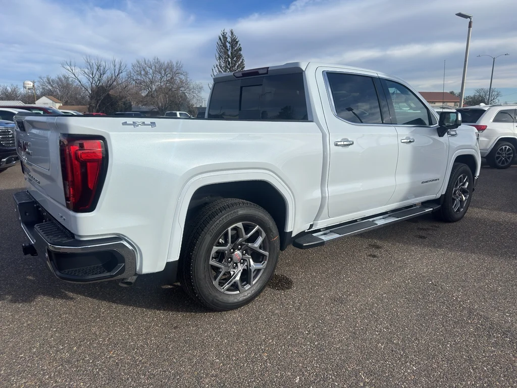 New 2026 Glacier White Tricoat GMC SLT image 6