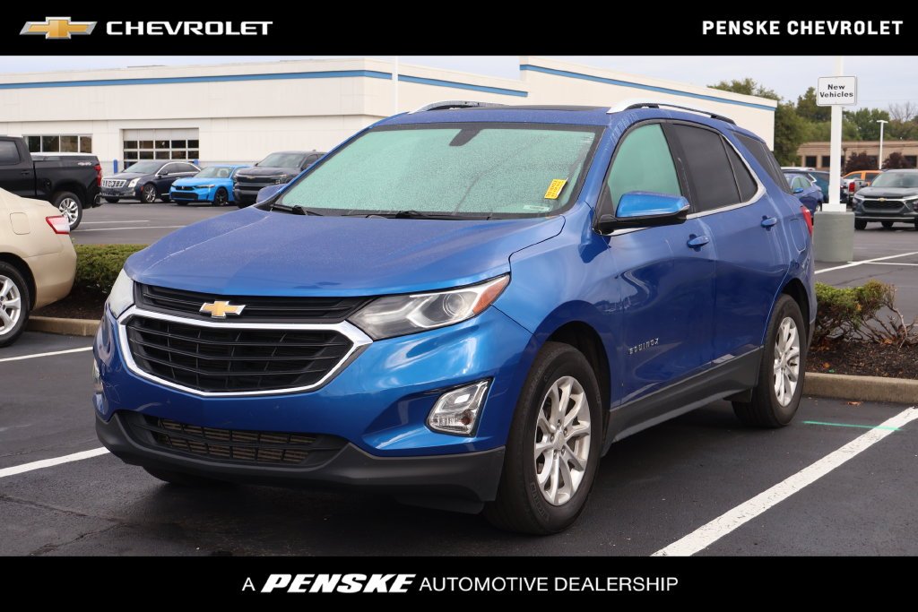 Used 2019 KINETIC BLUE METALLIC Chevrolet LT image 1