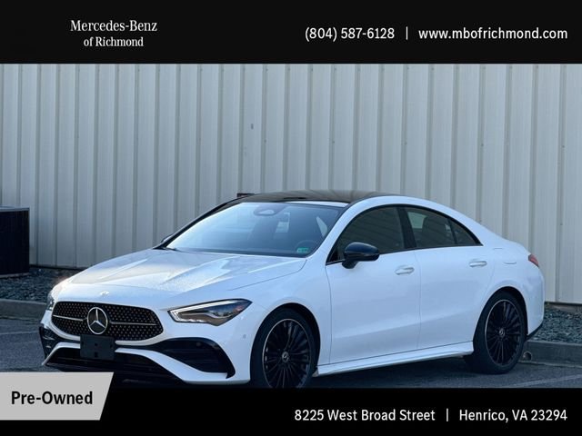 Certified Used 2026 White Mercedes-Benz CLA 250 image 1