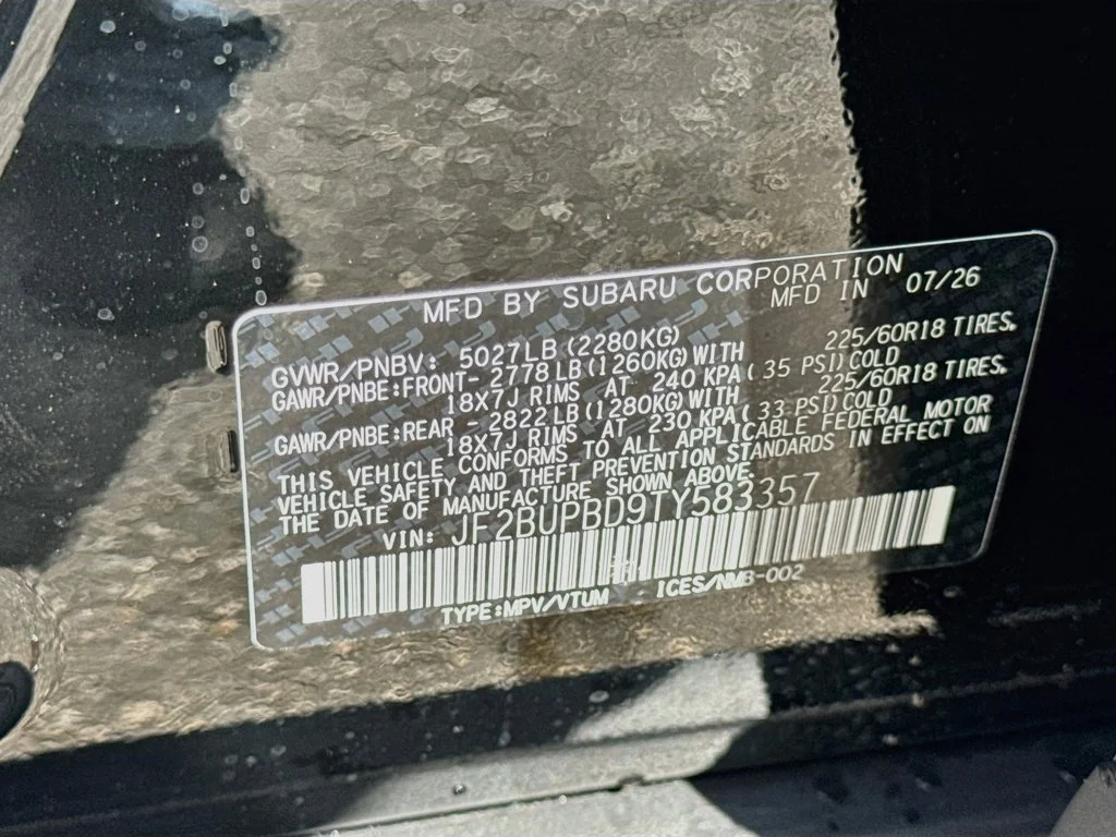 New 2026 Black Subaru Premium image 42
