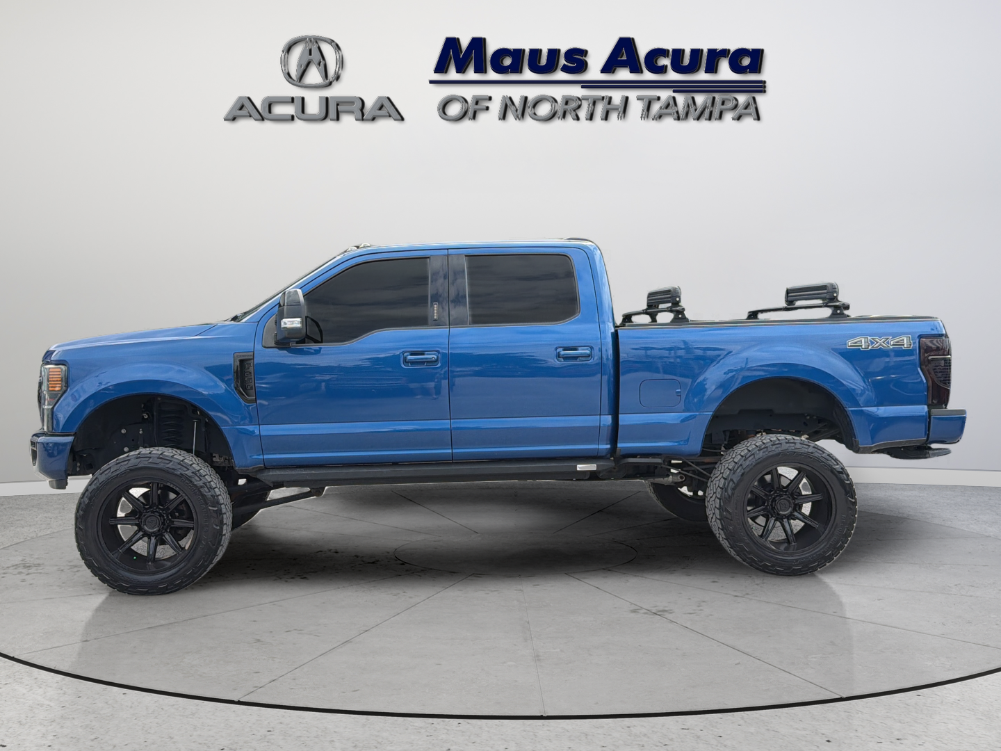 Used 2022 Blue Ford Lariat image 7