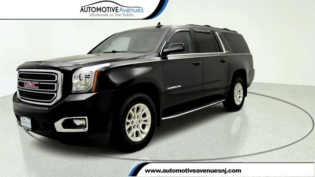 Used 2015 Onyx Black GMC 2WD 4dr SLE w/ HD Trailering Package image 1