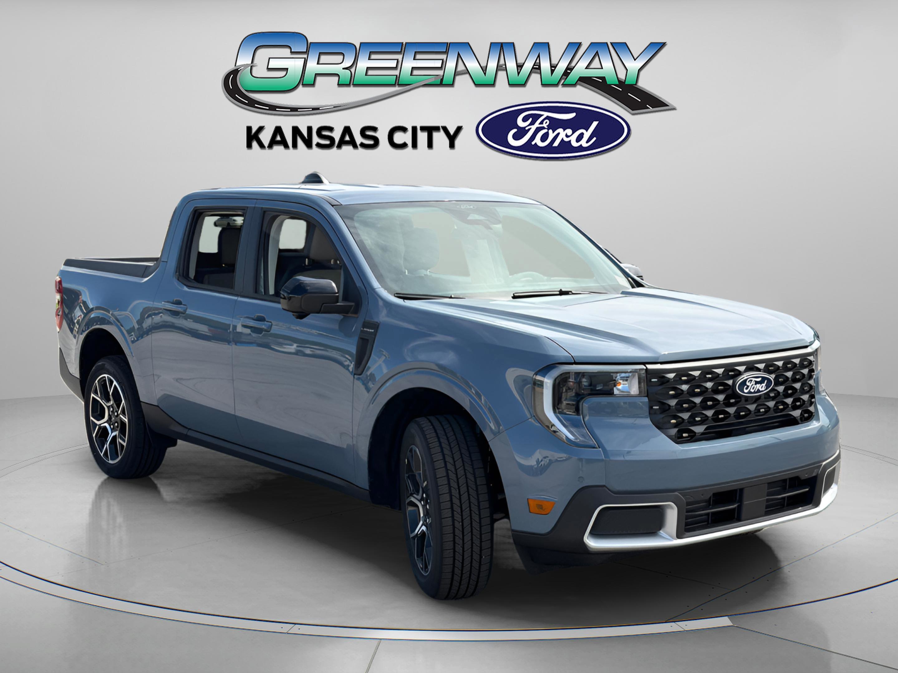New 2026 Azure Gray Metallic Tri-Coat Ford Lariat® image 1