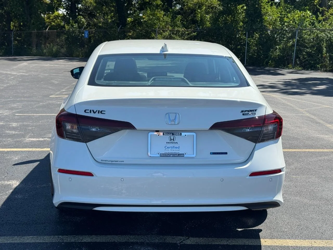 Certified Used 2026 Platinum White Pearl Honda Sport Touring image 7