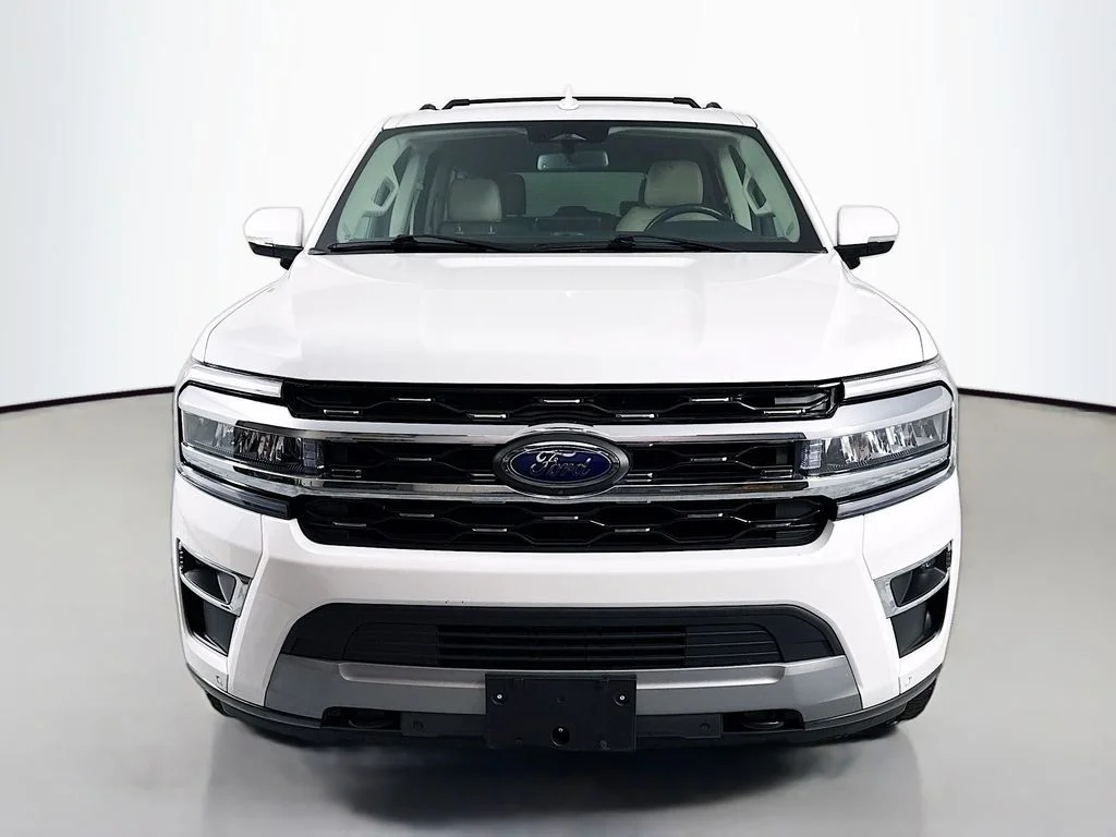 Used 2023 White Metallic Ford Limited image 6