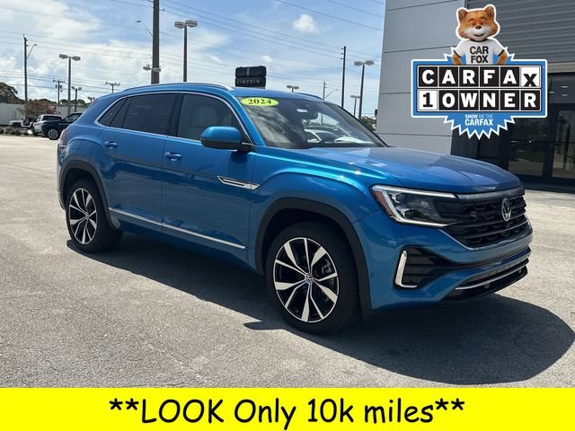 Used 2024 Blue Volkswagen 2.0T SEL Premium R-Line image 5