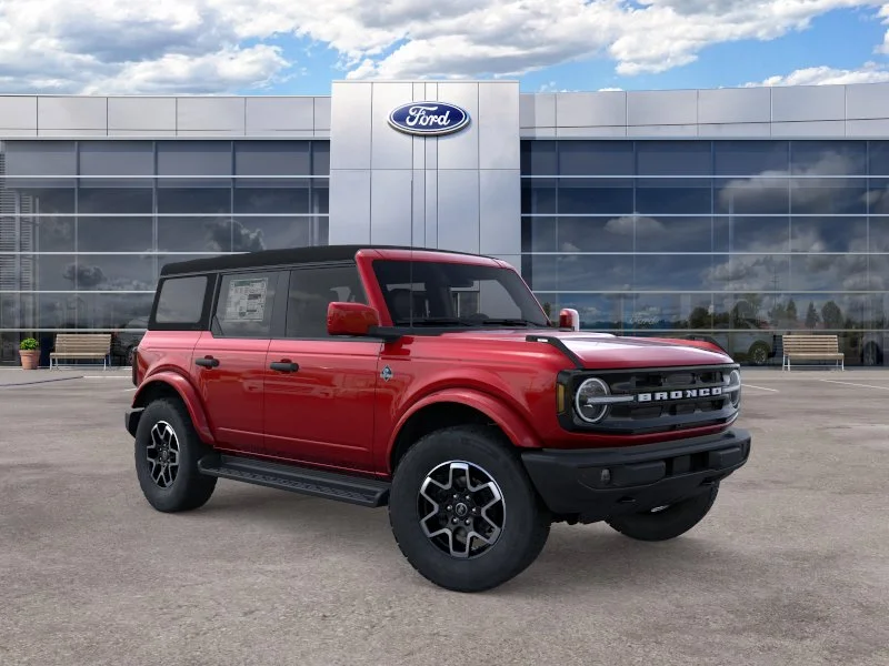 New 2026 Ruby Red Metallic Tinted Clearcoat Ford Outer Banks image 35