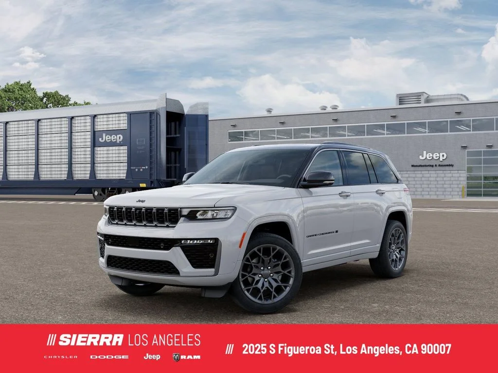 New 2026 Bright White Clear-Coat Exterior Paint Jeep Summit image 1