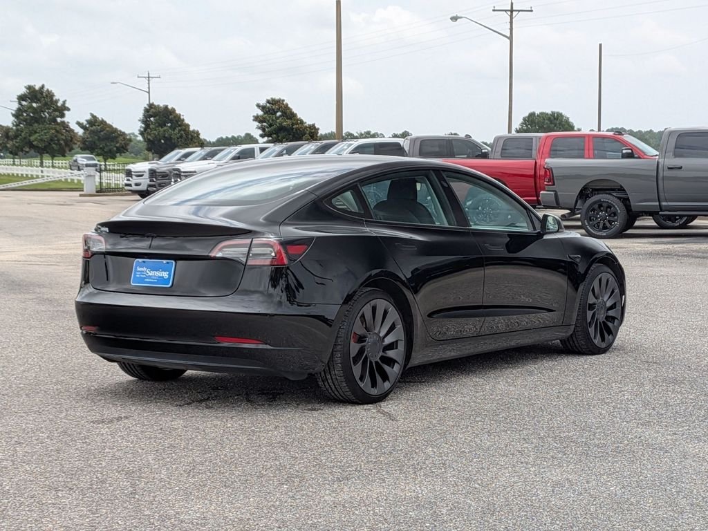 Used 2023 Black Tesla Performance image 5