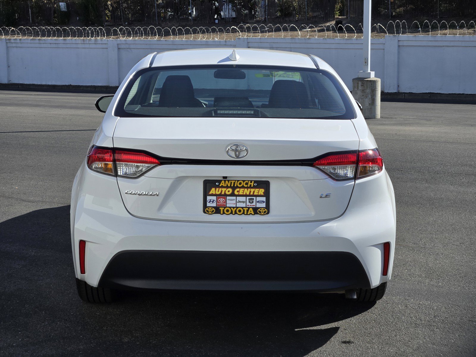Used 2025 White Toyota LE image 5