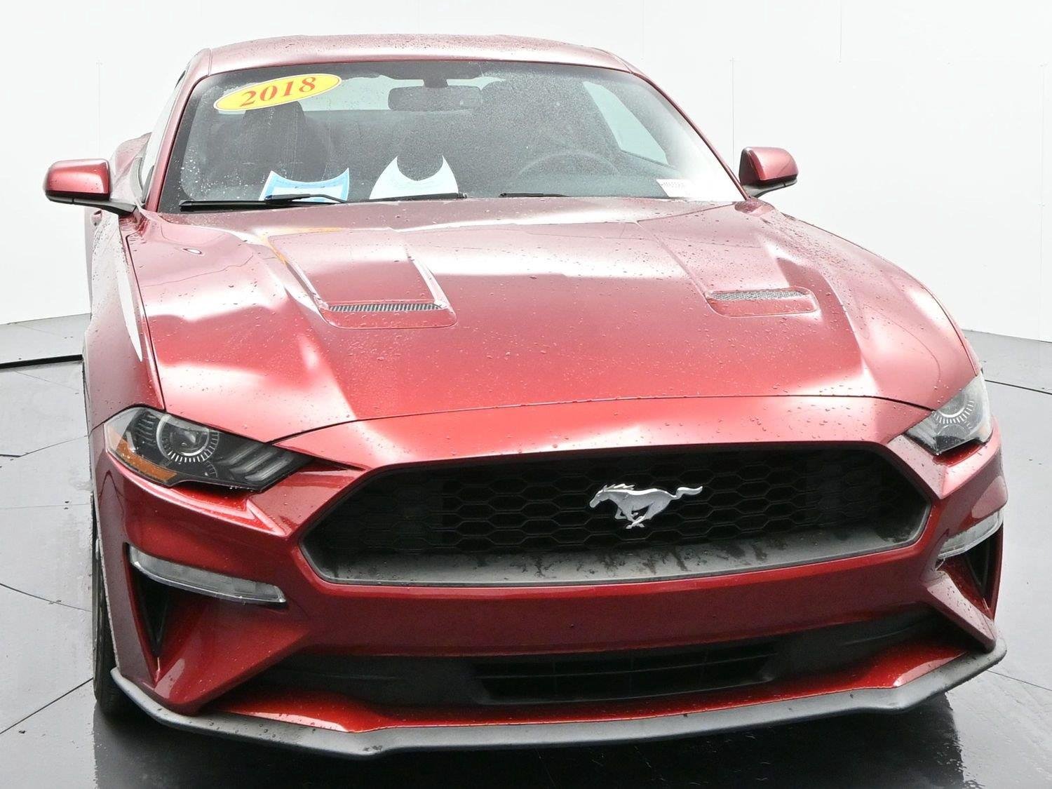 Used 2018 Ruby Red Metallic Tinted Clearcoat Ford EcoBoost image 2