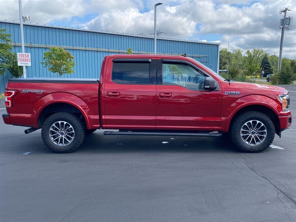 Used 2020 Rapid Red Metallic Tinted Clearcoat Ford XLT image 11