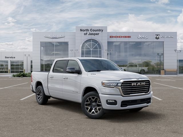 New 2026 Bright White Clear-Coat Exterior Paint RAM Laramie image 5