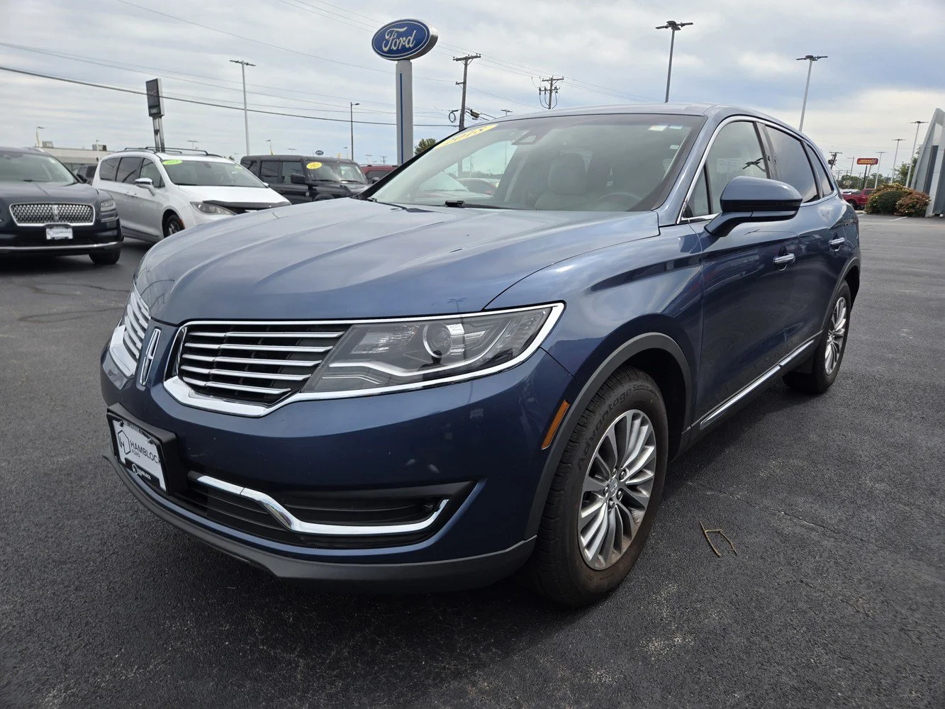 Used 2018 Blue Metallic LINCOLN Select image 4