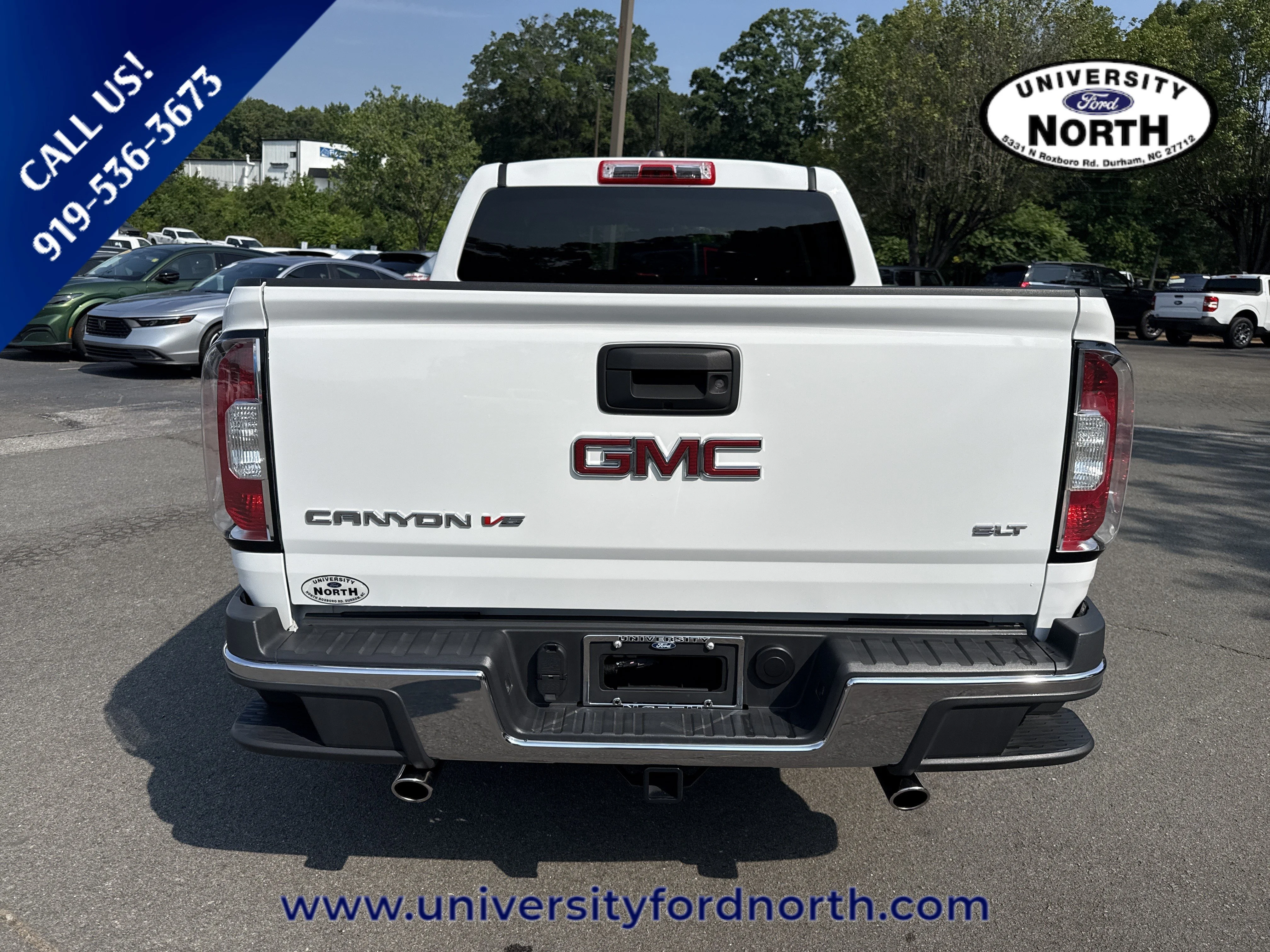 Used 2015 Summit White GMC 4WD SLT image 6