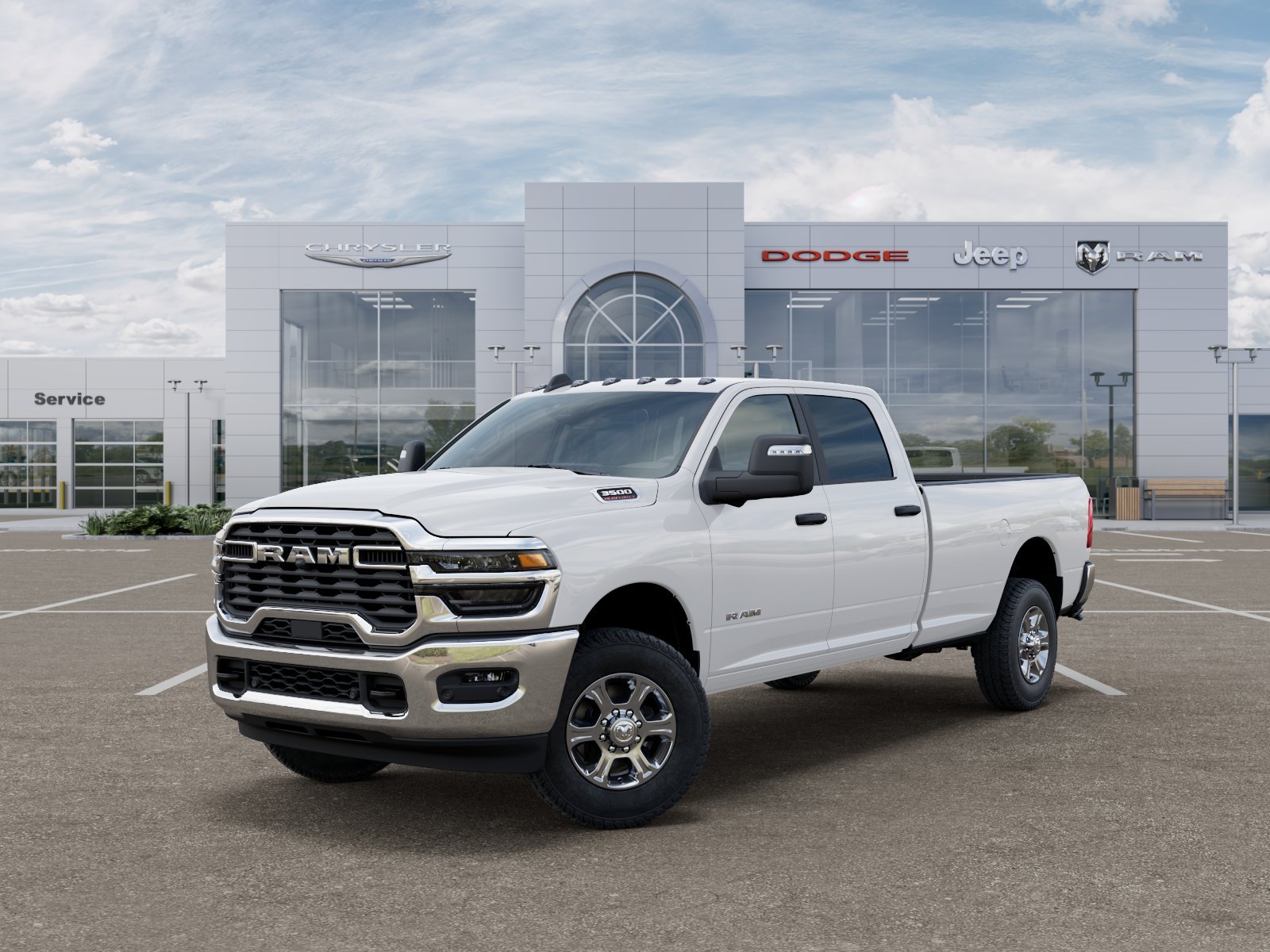 New 2026 Bright White Clearcoat RAM Big Horn image 28