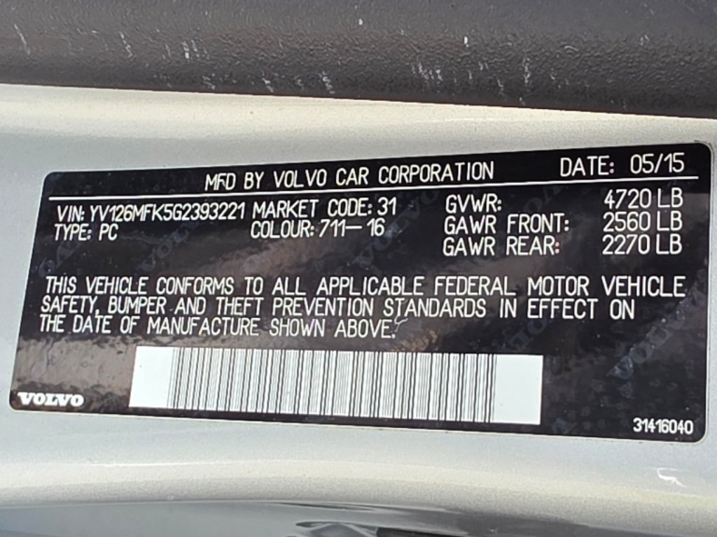 Used 2016 Silver Volvo T5 Drive-E Premier image 34