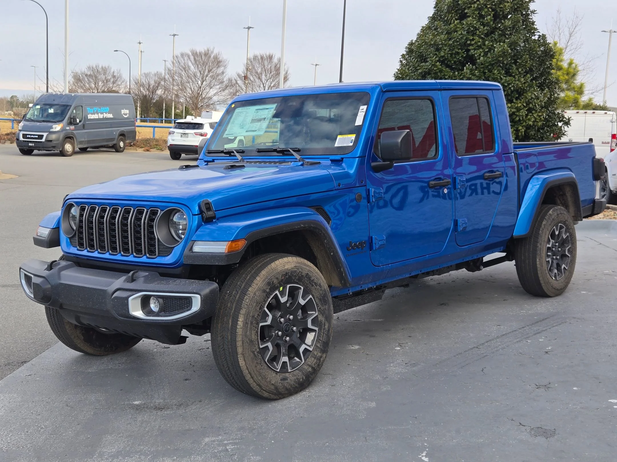 New 2026 Hydro Blue Pearlcoat Jeep Sahara image 3