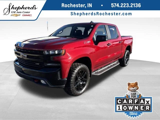 Used 2021 Red Chevrolet LT Trail Boss image 1