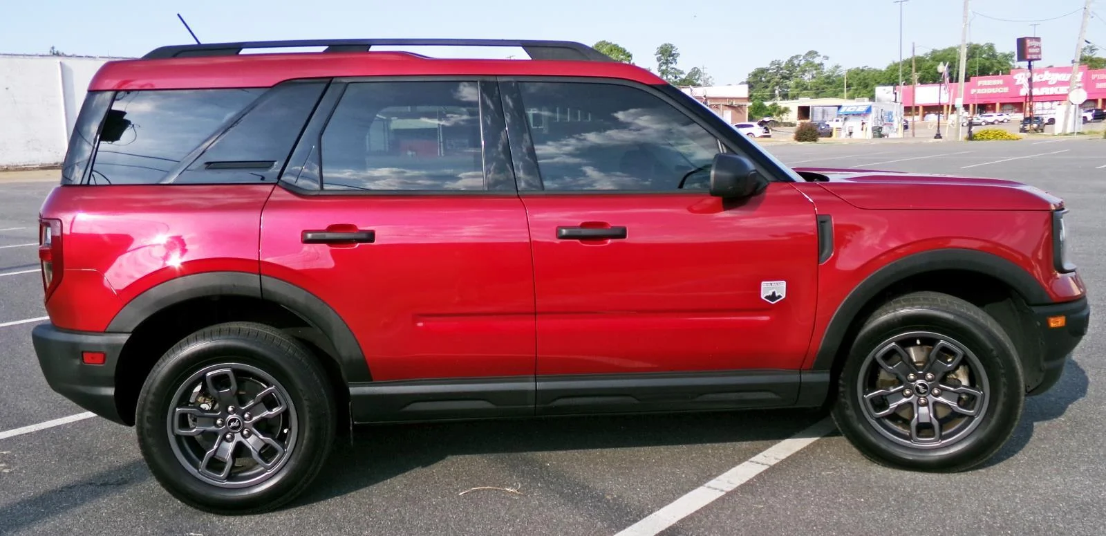 Used 2021 Rapid Red Metallic Tinted Clearcoat Ford Big Bend image 5