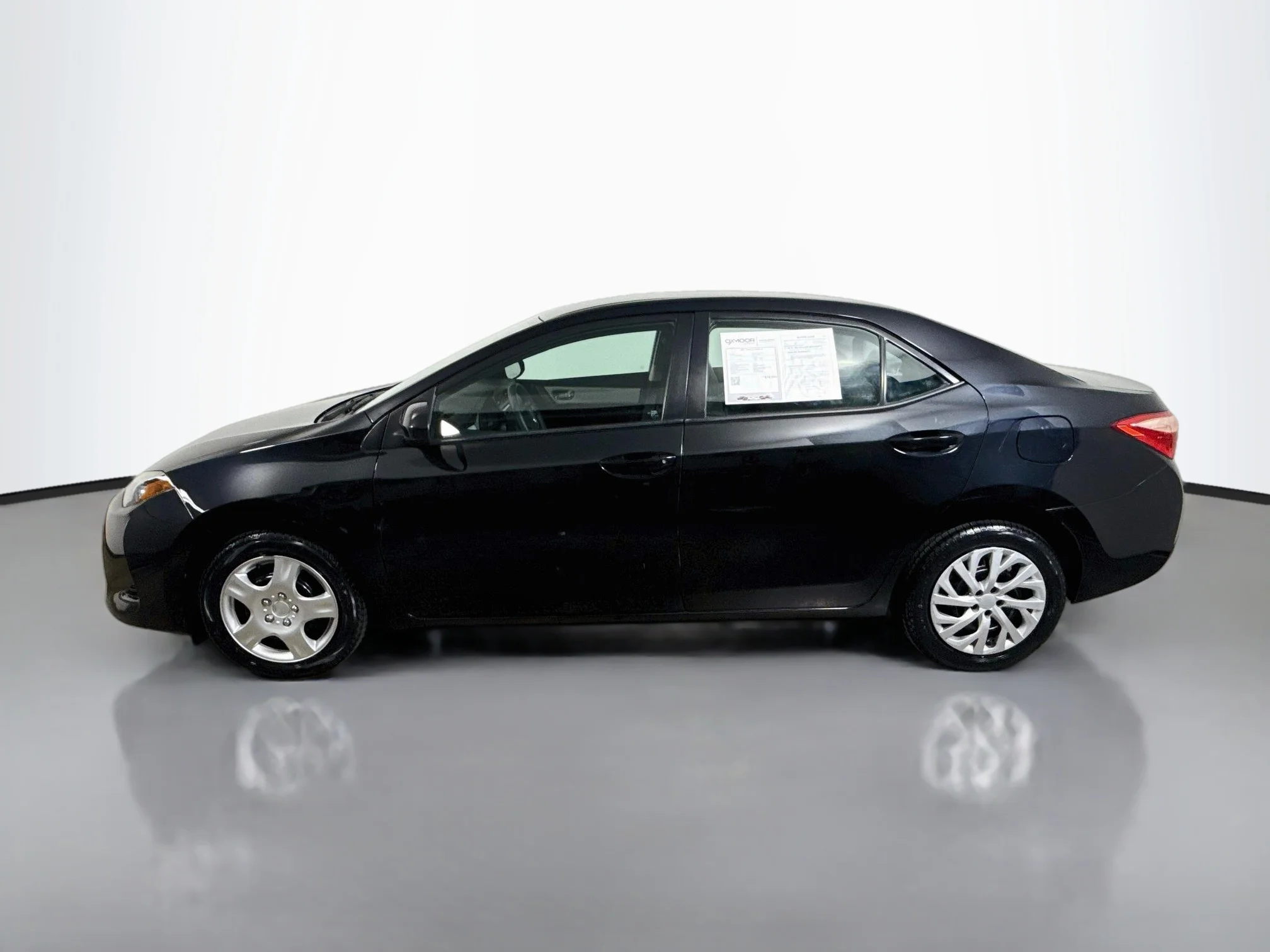 Used 2017 Black Sand Pearl Toyota LE image 4