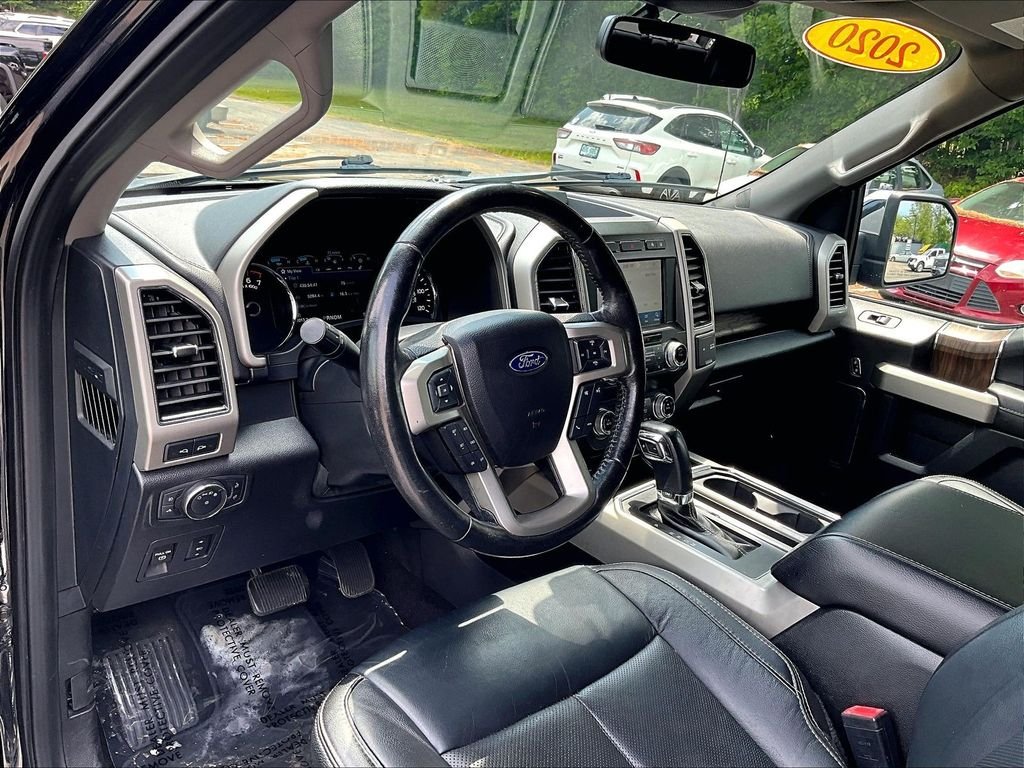Used 2020 Black Metallic Ford Lariat image 8