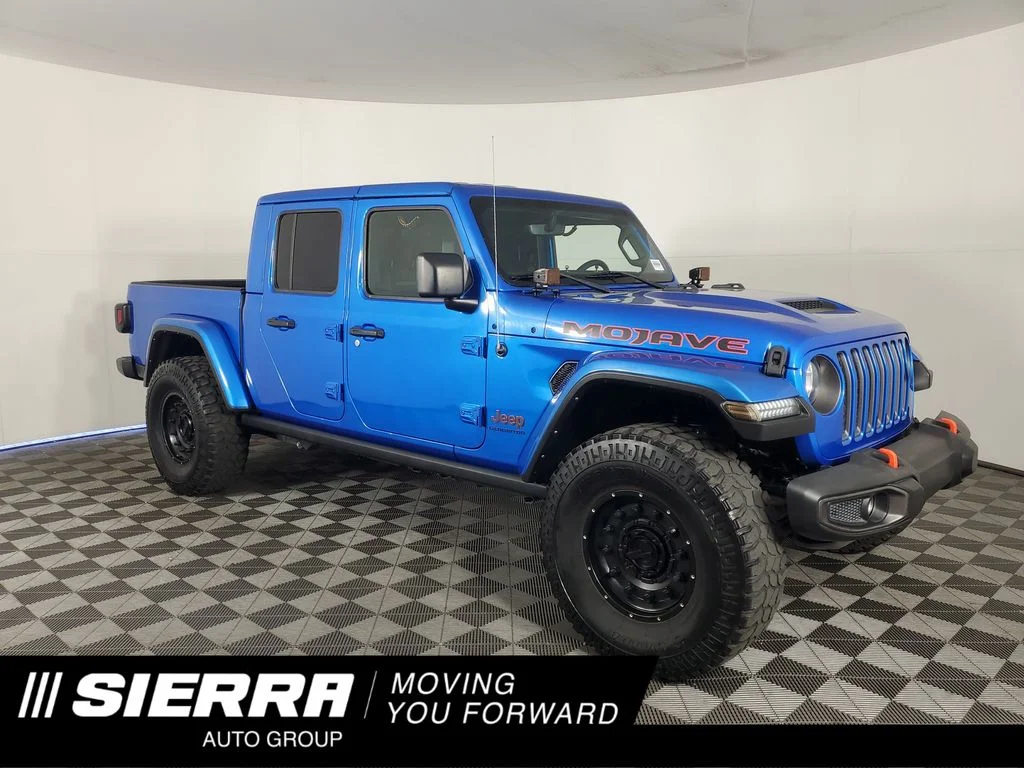 Used 2021 Blue Jeep Mojave image 1