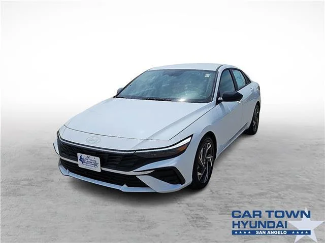 New 2025 Serenity White Hyundai SEL Sport image 1