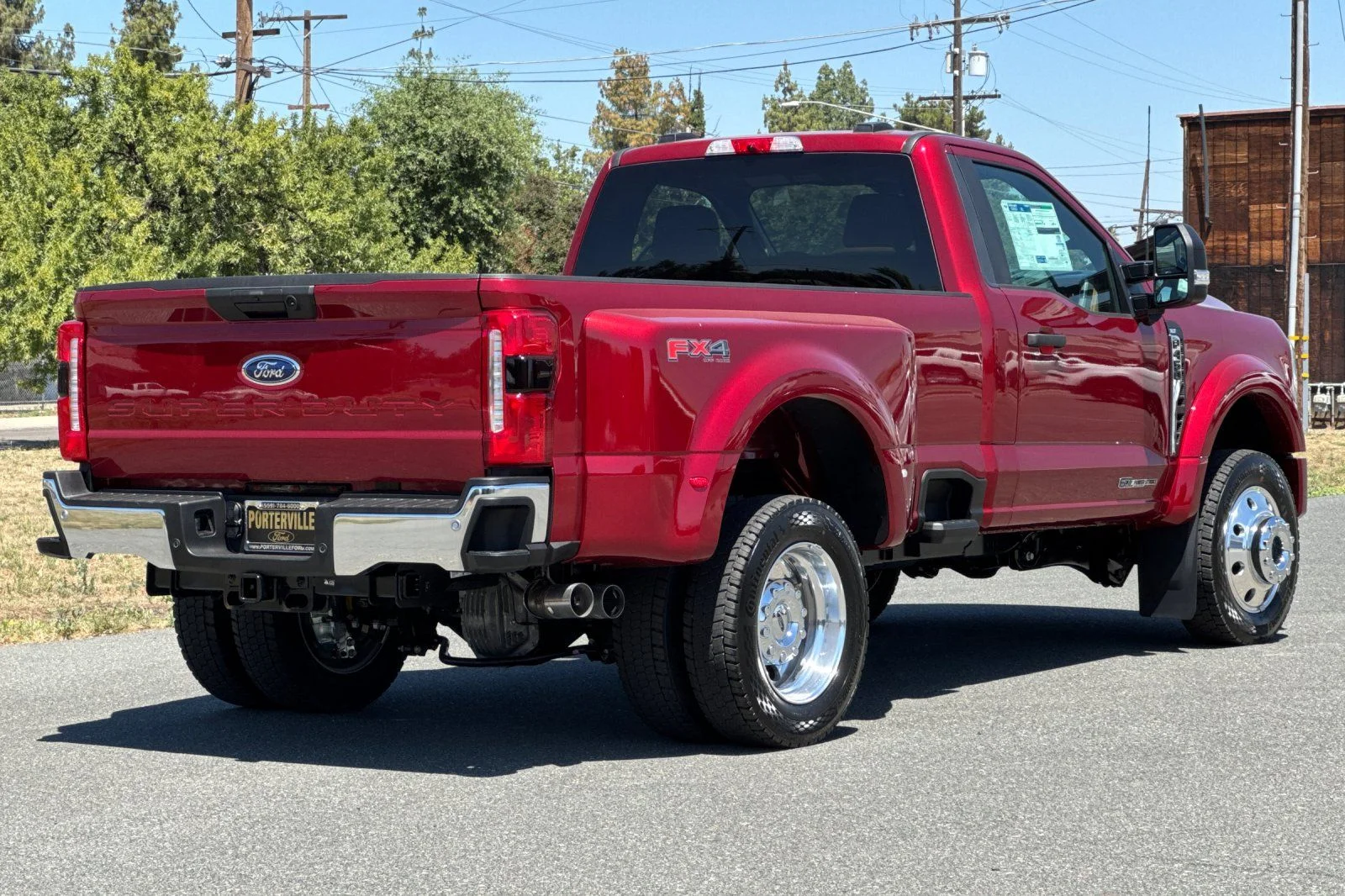 New 2026 Ruby Red Metallic Tinted Clearcoat Ford F-450® XLT image 4
