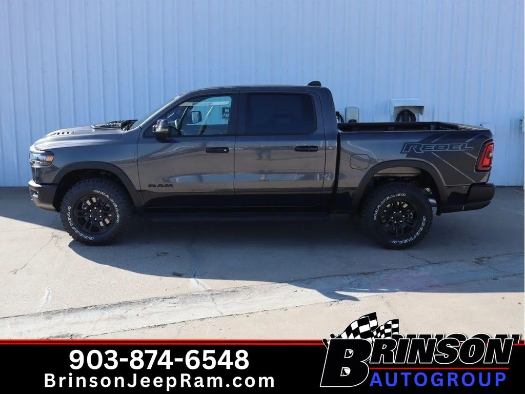 New 2026 Granite Crystal Metallic Clear-Coat Exterior Paint RAM Rebel image 3