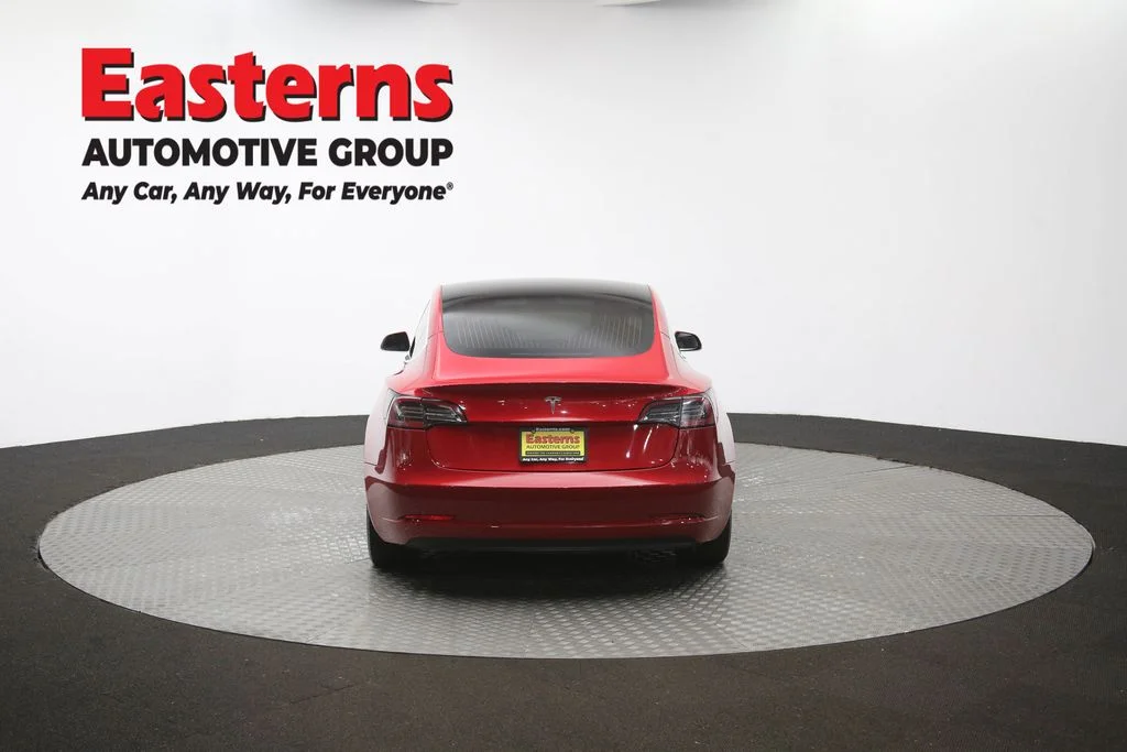 Used 2020 Red Tesla Standard image 31