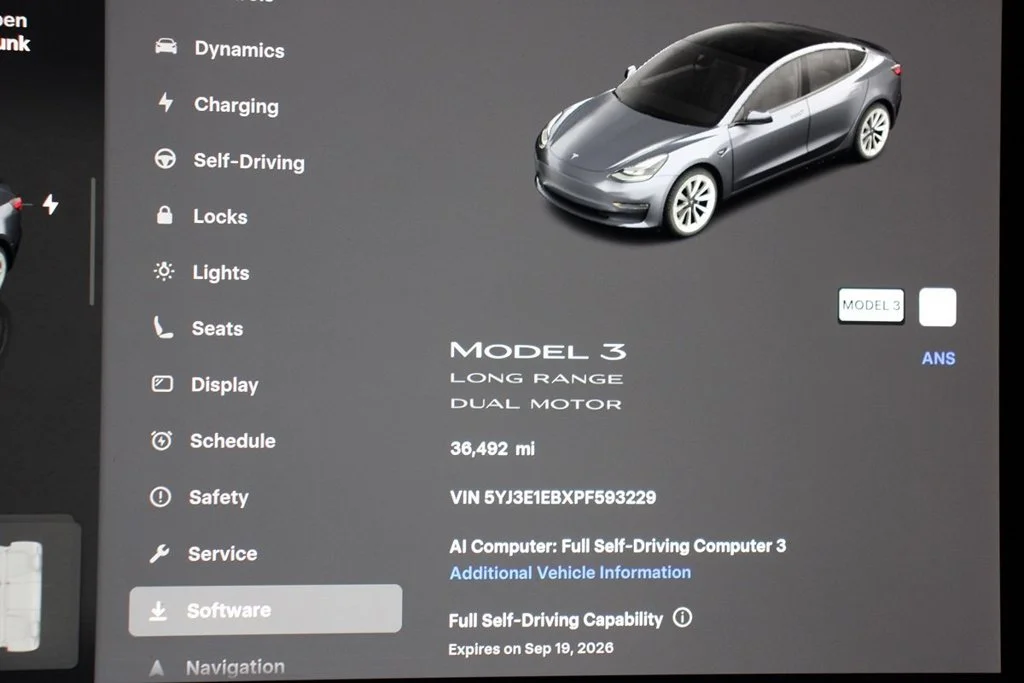 Used 2023 Solid Black Tesla Long Range image 7