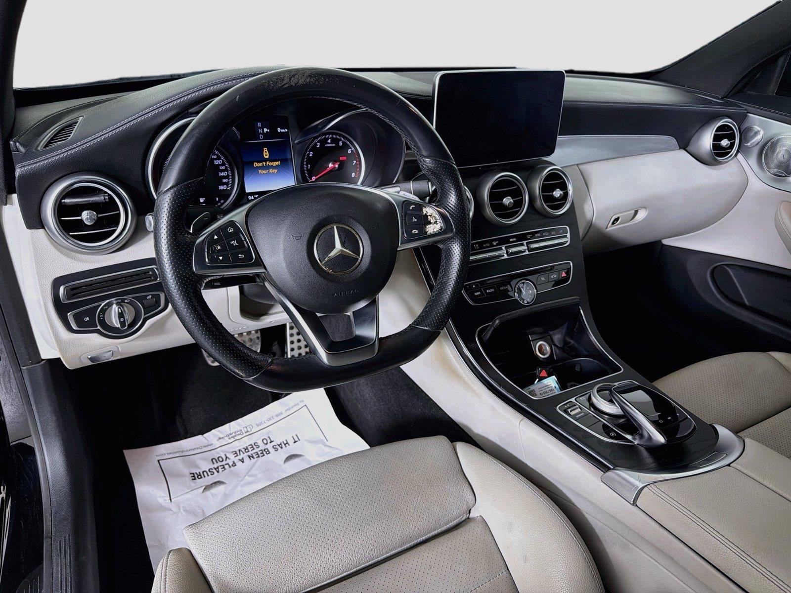 Used 2017 Jet Black Mercedes-Benz C 300 image 9