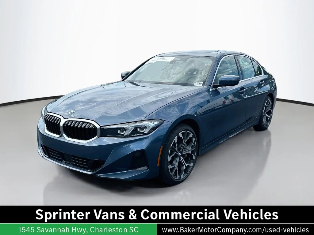 Used 2025 Blue BMW 330i image 1