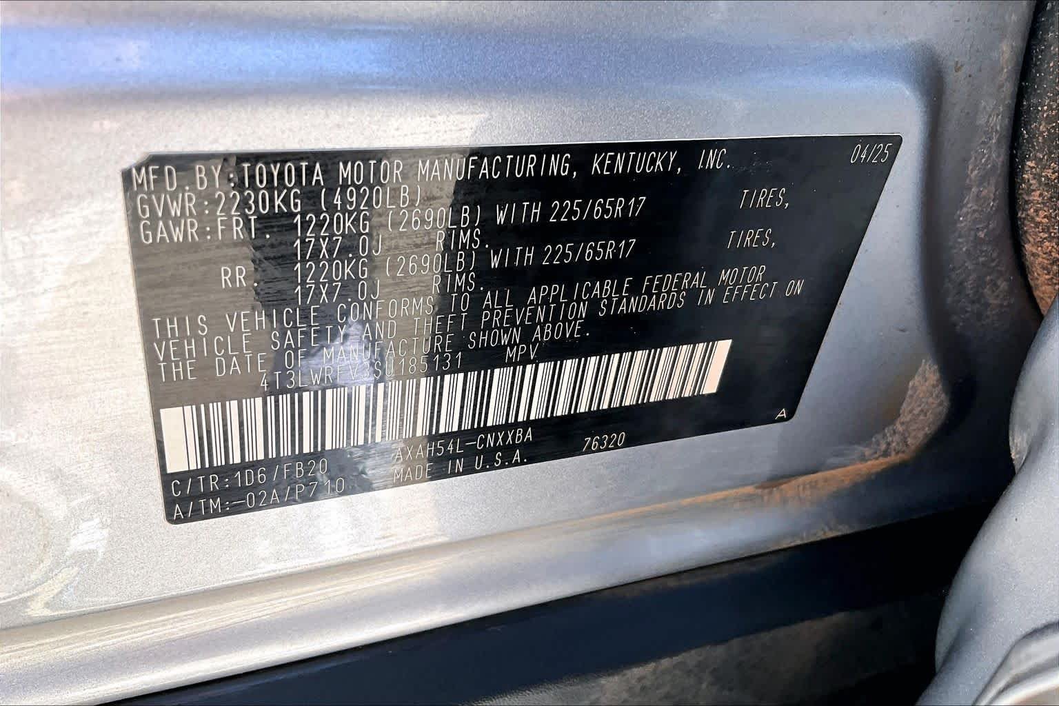Certified Used 2025 Silver Sky Metallic Toyota Hybrid LE image 32