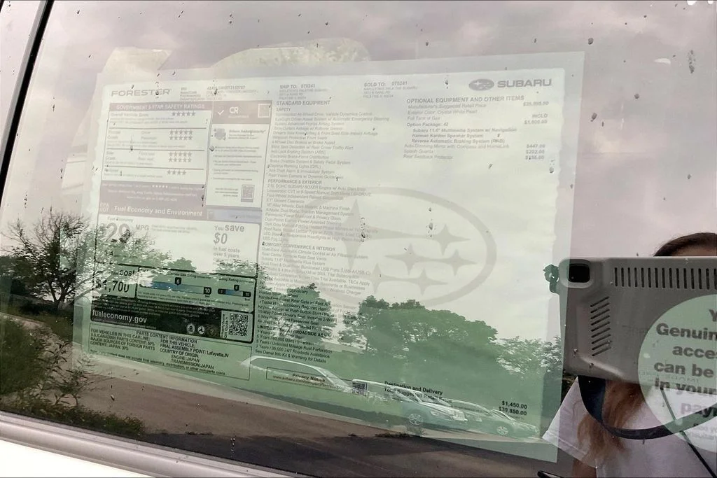 New 2026 CRYSTAL WHITE PEARL Subaru Limited image 14
