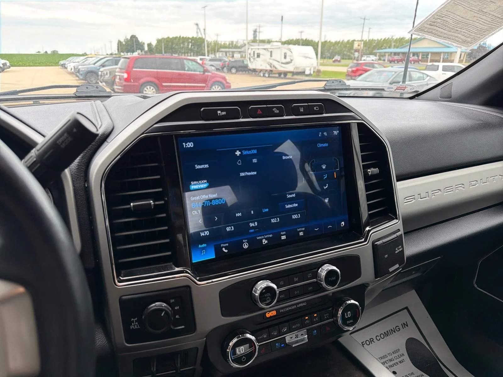 Used 2022 Iconic Silver Metallic Ford LARIAT image 14