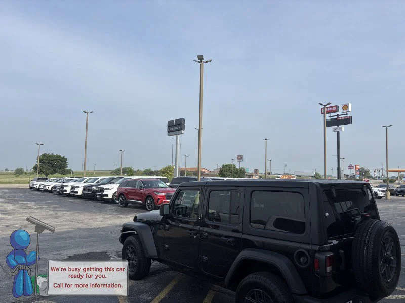 Used 2025 Black Clearcoat Jeep Sport S image 3
