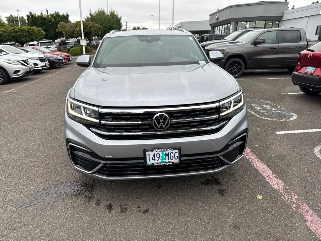 Used 2020 Silver Metallic Volkswagen 3.6L V6 SEL R-Line image 2