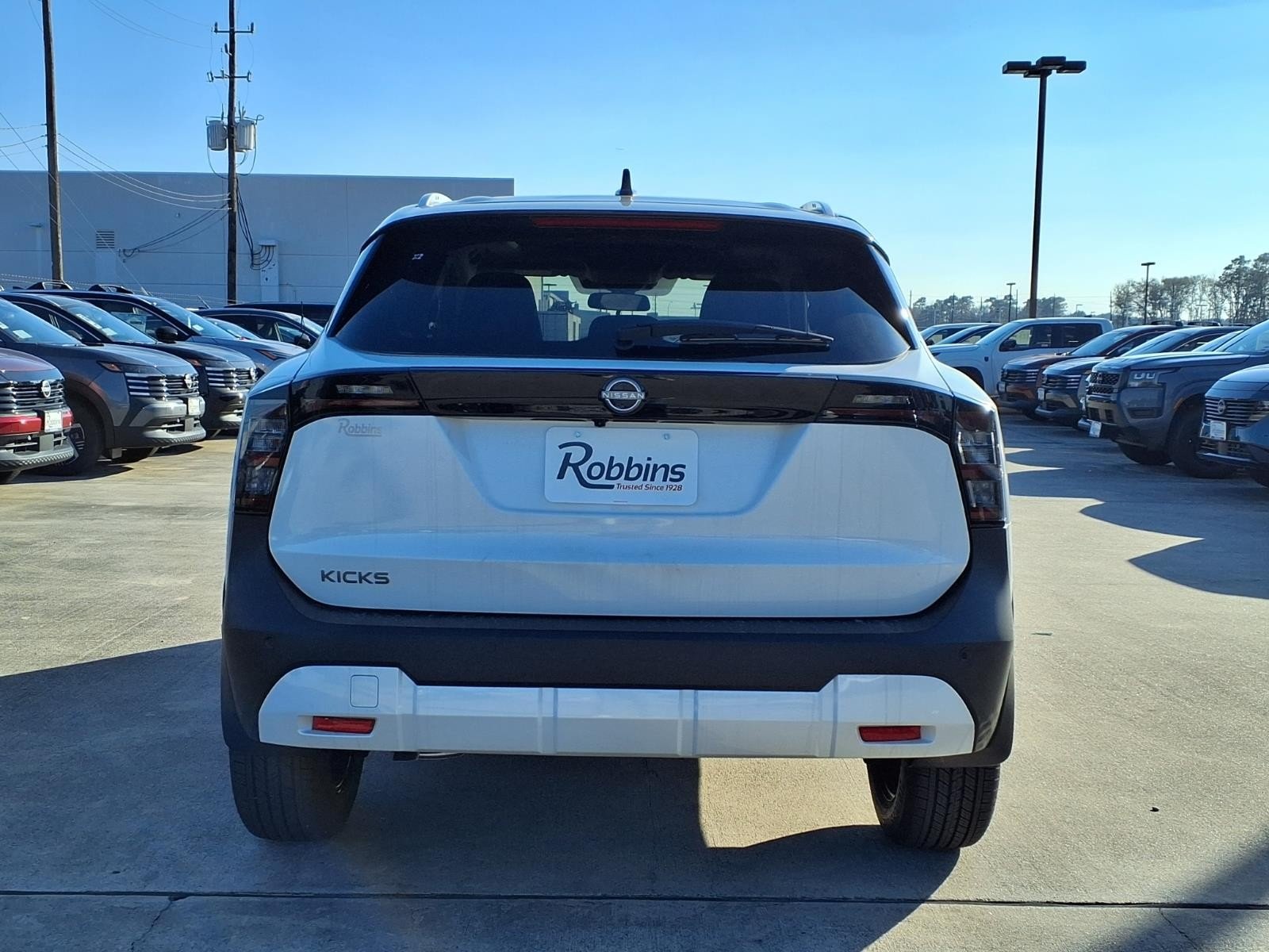 2026 Nissan Kicks SV White at Robbins Nissan
