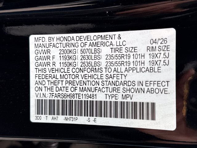 2026 Honda CR-V Sport Touring - Photo 19