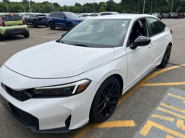 Used 2025 Platinum White Pearl Honda Sport image 7