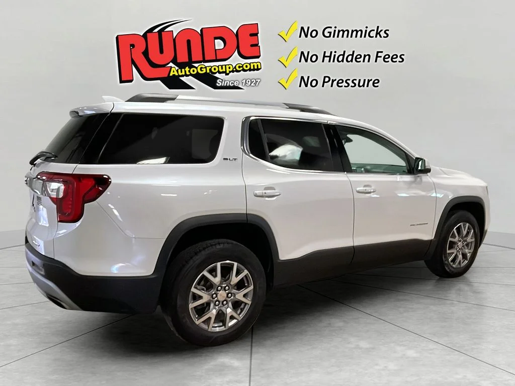 Used 2020 White Frost Tri-Coat GMC SLT image 6