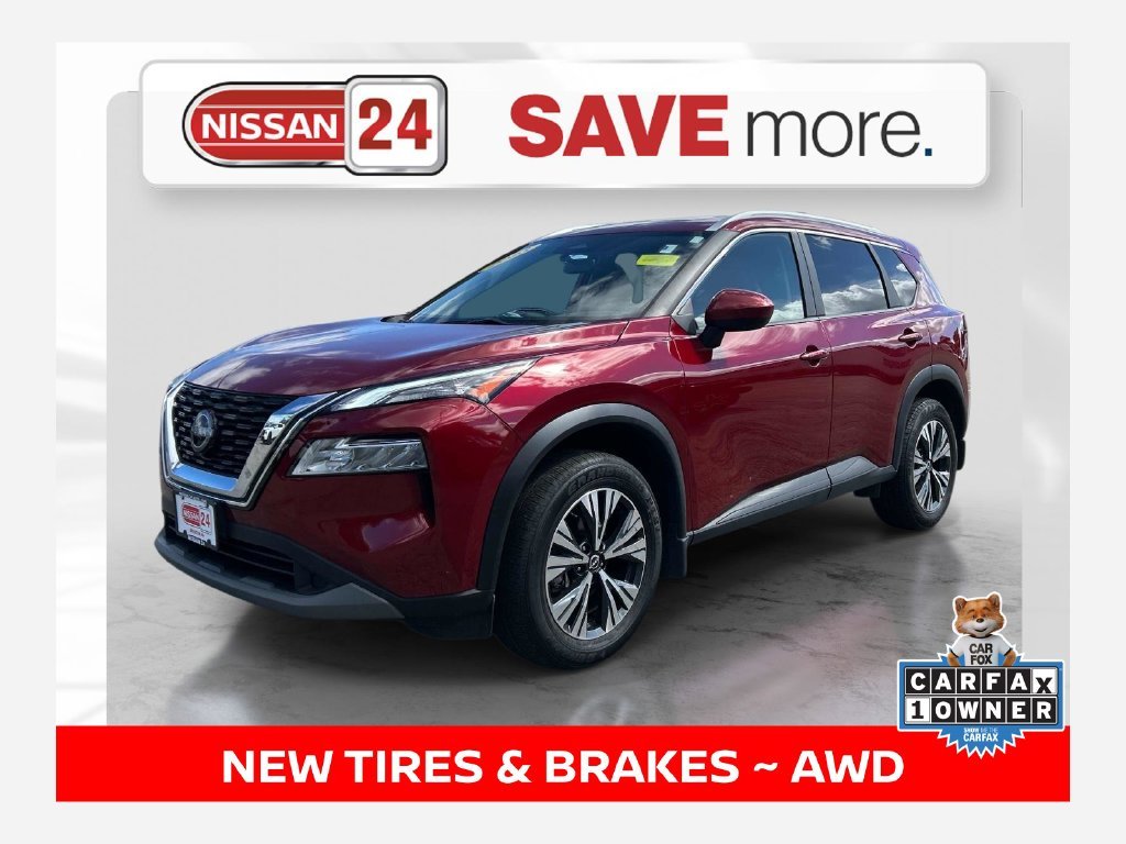 Used 2023 Red Nissan SV image 1