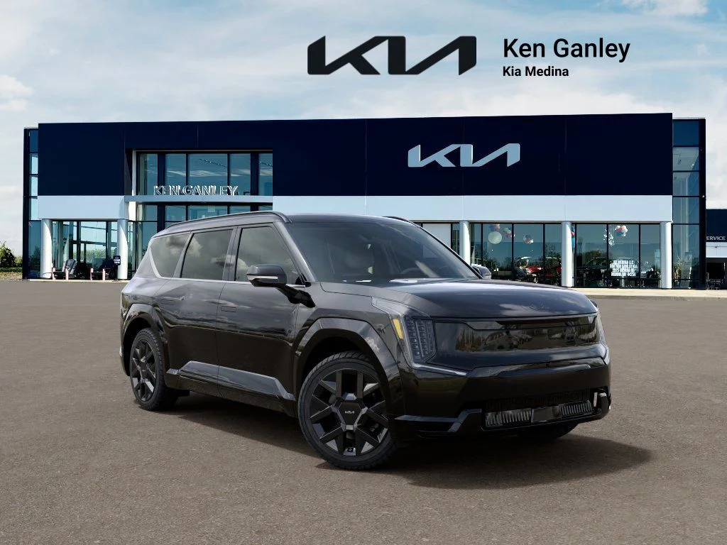 New 2026 Ebony Black Kia Land AWD image 8